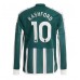 Tanie Strój piłkarski Manchester United Marcus Rashford #10 Koszulka Wyjazdowej 2023-24 Długie Rękawy